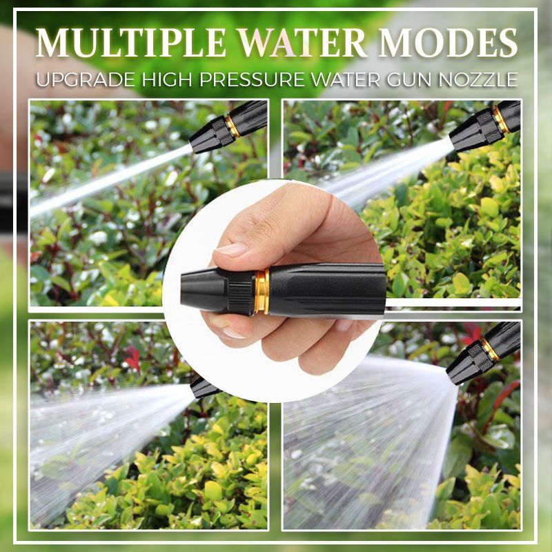 🚿 Nur für kurze Zeit 50 % Rabatt! 💧 Hochdruckreiniger – ideal für Autowäsche und Gartenarbeit, 10-mal stärkerer Druck, mehrere einstellbare Modi ⚡