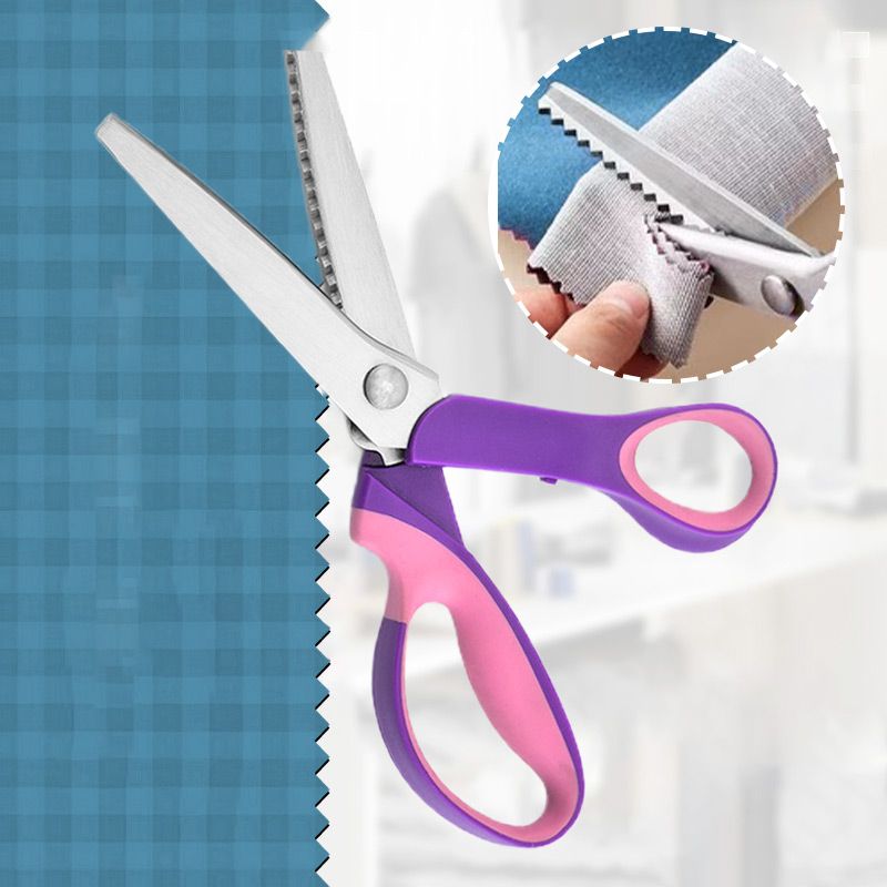 ✂️🧵Multi-functional stainless steel triangular serrated scissors
