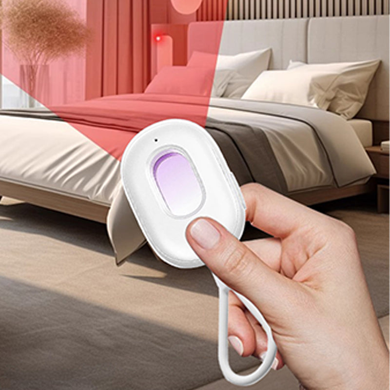 🥳2026 HOT SALE🥳💞50K+ SOLD!📡🔍 30% OFF! Smart Infrared Camera Detector – Finds hidden pinhole lenses instantly. LED flashlight & door alarm – travel with privacy & peace of mind! 🏨✨