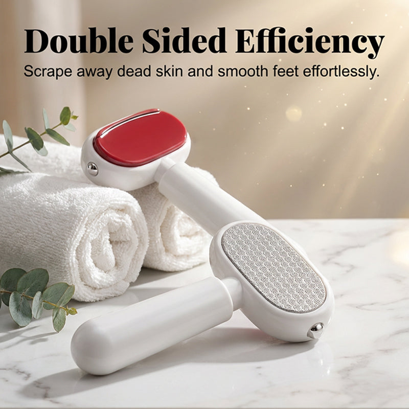 🏆Final Clearance Sale – Save 49% 🔥 Double-sided foot scrubber, removes calluses