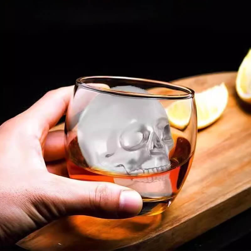 💀Eiswürfelform in Totenkopffor