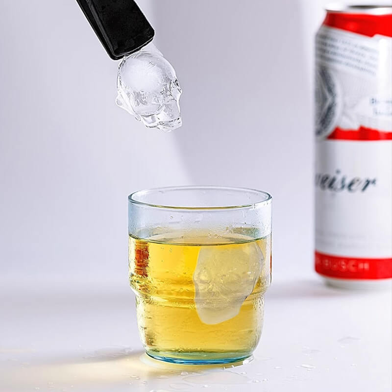 💀Eiswürfelform in Totenkopffor