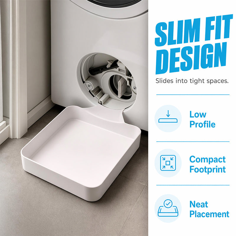 🎁✨Universal drip tray for front-loading washing machines