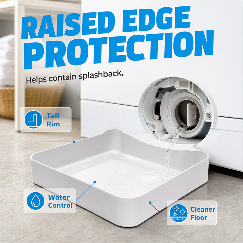 🎁✨Universal drip tray for front-loading washing machines