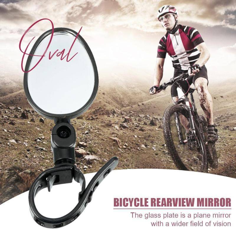 360-degree rotating rearview mirror🚴‍♂️🔎
