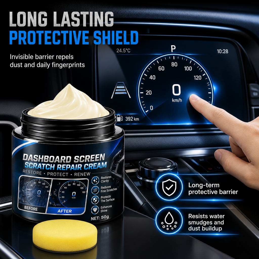 🚗Car Dashboard & Center Console Scratch Repair Cream