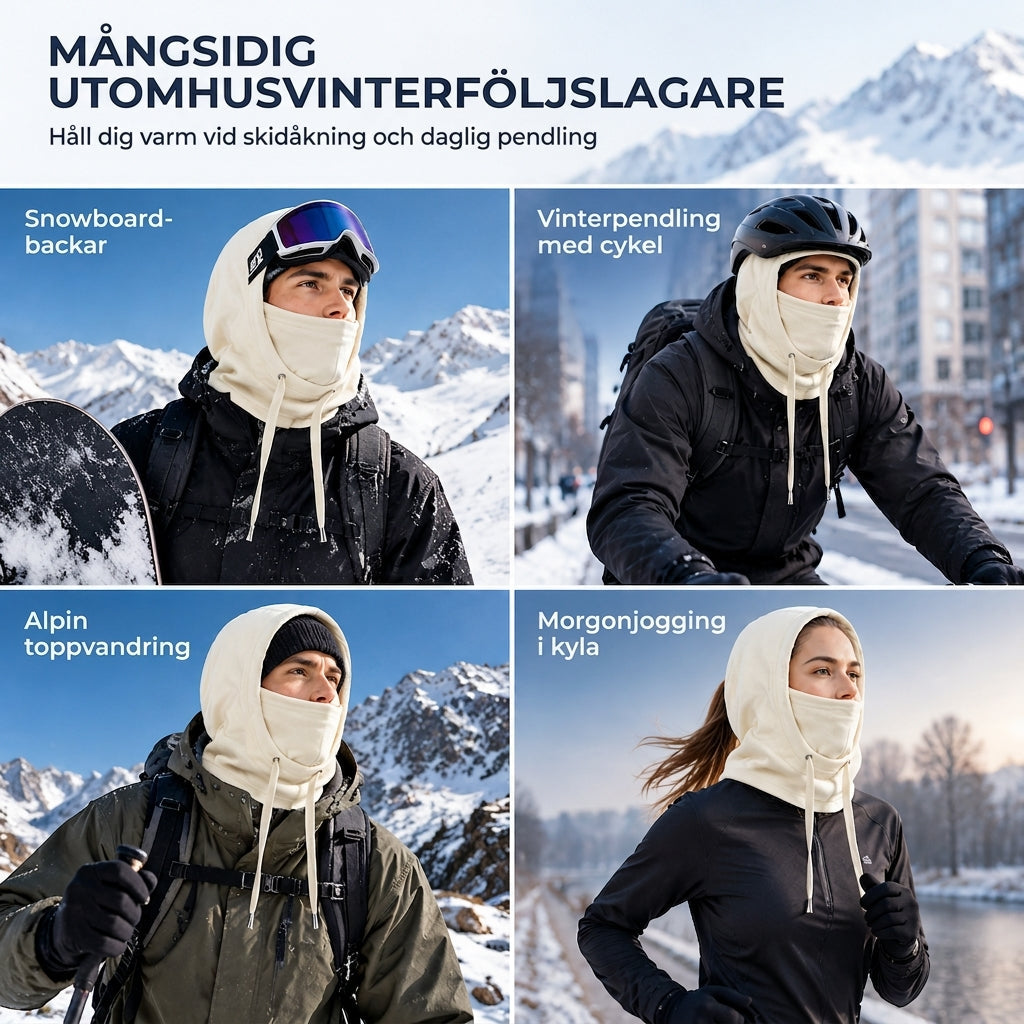 🥶 3-in-1 Winter Windproof & Warm Hat (Neck, Face, and Ear Protection) – Unisex Winter Headgear